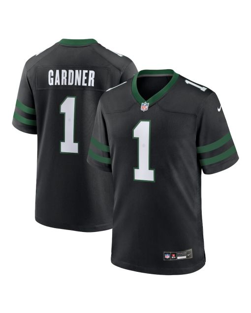 Ahmad Sauce Gardner 1 New York Jets Alternate Game Men Jersey – Legacy Black