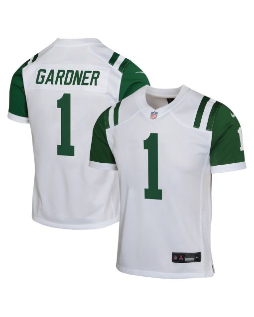 Ahmad Sauce Gardner 1 New York Jets Classic Alternate Game YOUTH Jersey – White