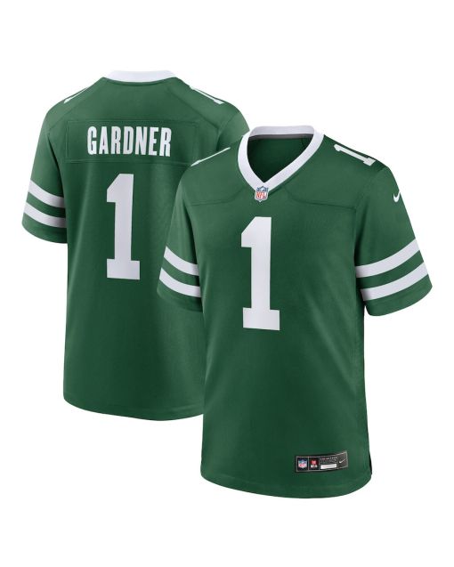 Ahmad Sauce Gardner 1 New York Jets Game Men Jersey – Legacy Green