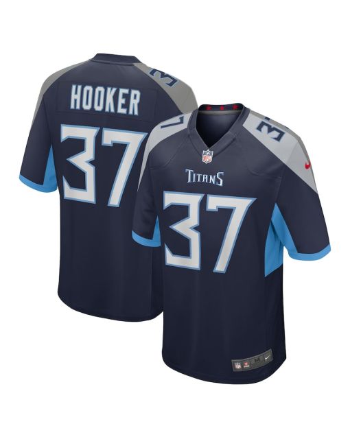 Amani Hooker 37 Tennessee Titans Game Men Jersey – Navy