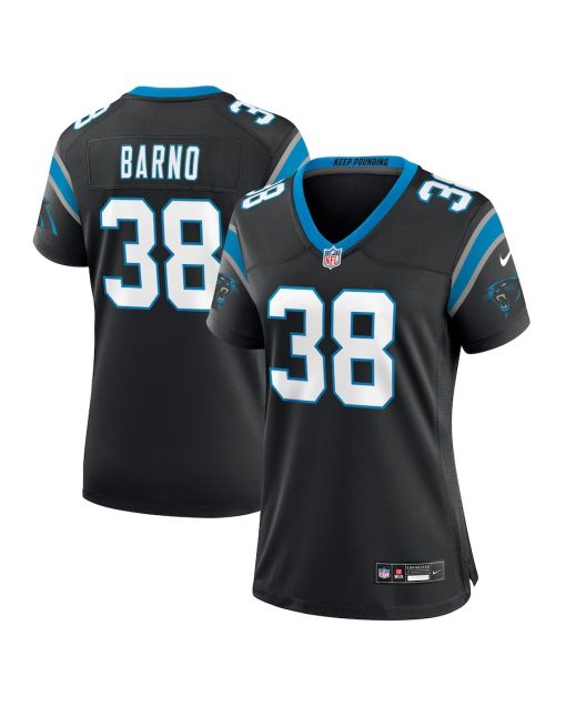 Amar? Barno 38 Carolina Panthers Women’s Game Jersey – Black