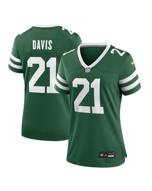 Ashtyn Davis 21 New York Jets Women’s Team Game Jersey – Legacy Green
