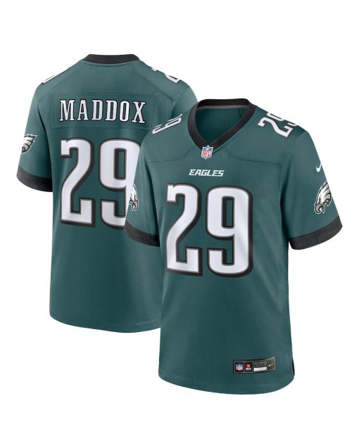 Avonte Maddox 29 Philadelphia Eagles Team Game Men Jersey – Midnight Green