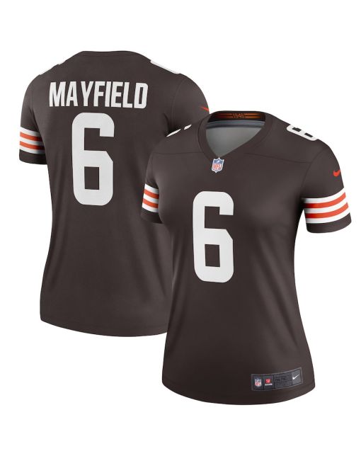 Baker Mayfield 6 Cleveland Browns Women Legend Jersey – Brown