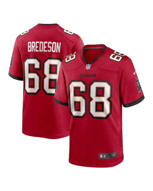 Ben Bredeson 68 Tampa Bay Buccaneers Game Men Jersey – Red