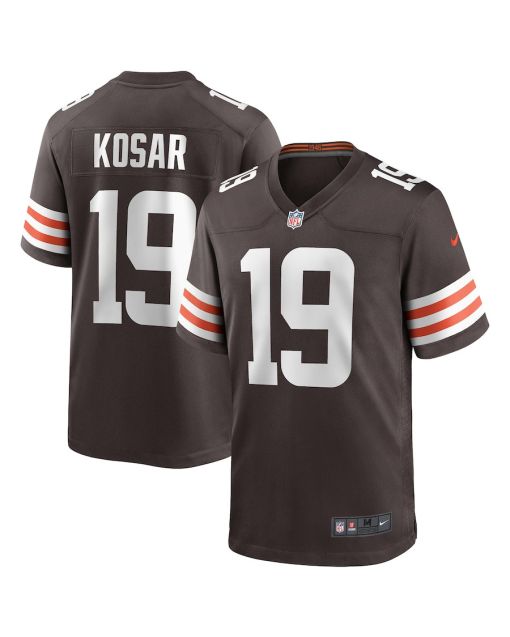 Bernie Kosar 19 Cleveland Browns Men Game Retired Jersey – Brown