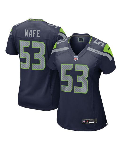Boye Mafe 53 Seattle Seahawks Women’s Team Game Jersey – College Navy