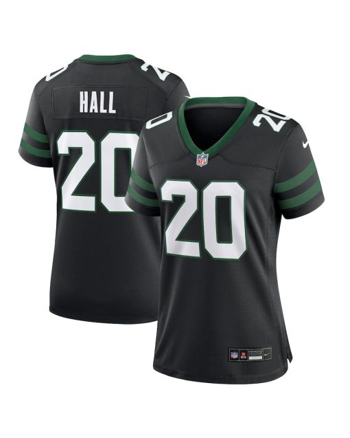 Breece Hall 20 New York Jets Alternate Game Women Jersey – Legacy Black