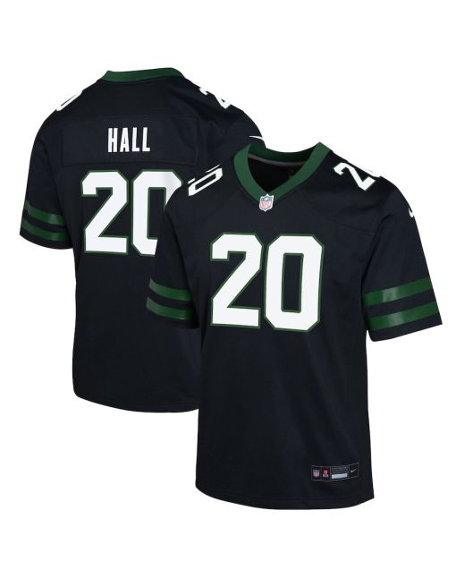 Breece Hall 20 New York Jets Alternate Game YOUTH Jersey – Legacy Black