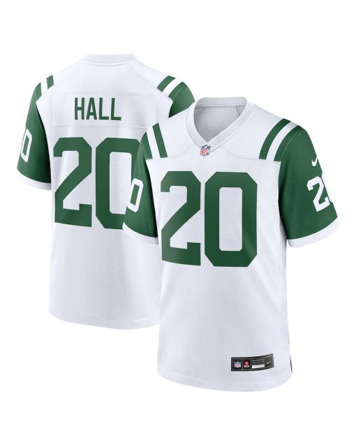 Breece Hall 20 New York Jets Classic Alternate Game Men Jersey – White