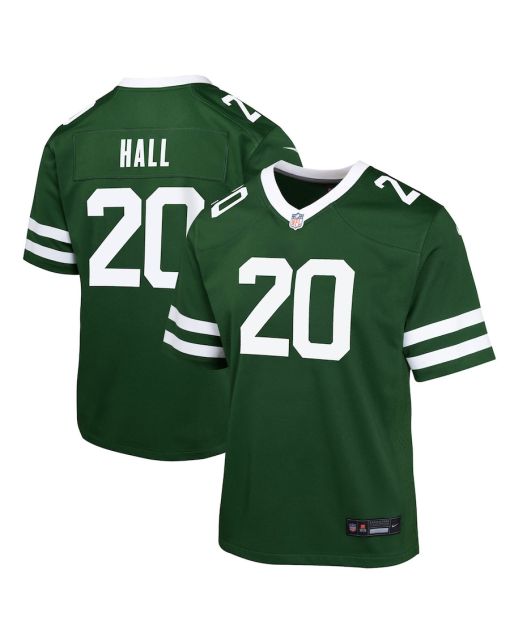 Breece Hall 20 New York Jets Game YOUTH Jersey – Legacy Green