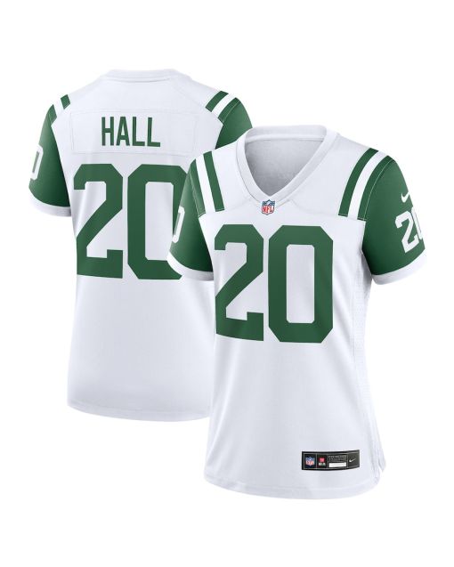 Breece Hall 20 New York Jets Women’s Classic Alternate Game Jersey – White