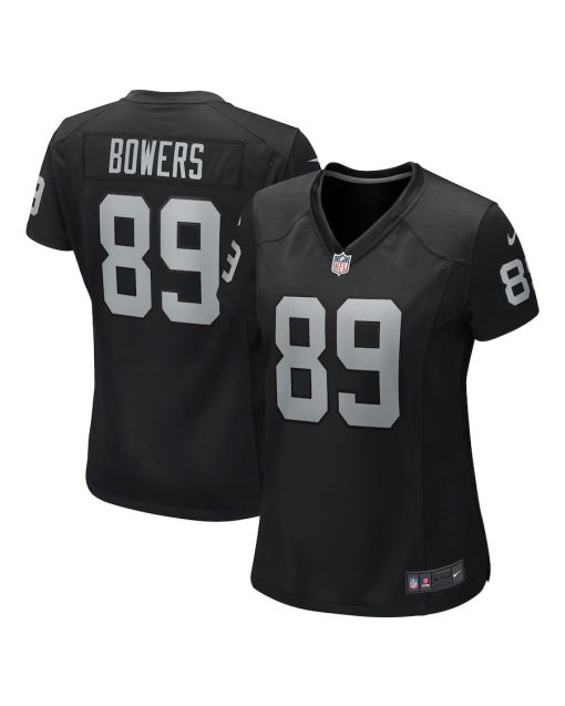 Brock Bowers Las Vegas Raiders Nike Women’s Team Game Jersey – Black