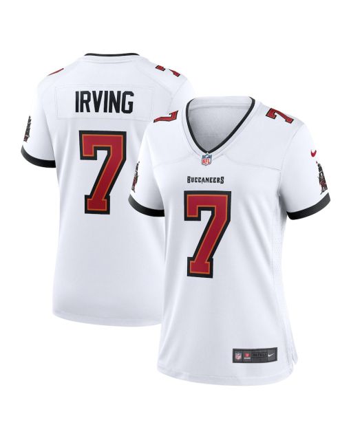 Bucky Irving 7 Tampa Bay Buccaneers Women’s Game Jersey – White