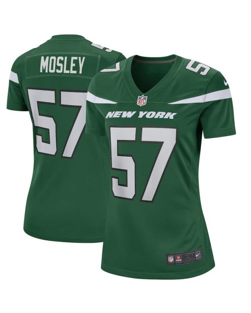 C.J. Mosley 57 New York Jets Women Jersey – Green