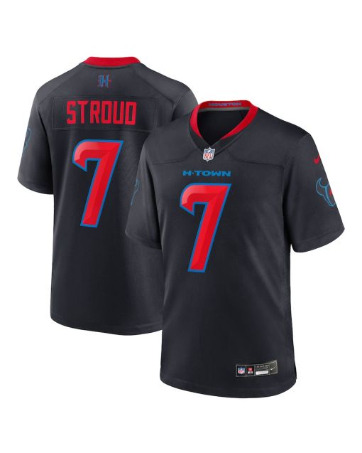 C.J. Stroud 7 Houston Texans 2nd Alternate Game Men Jersey – Navy