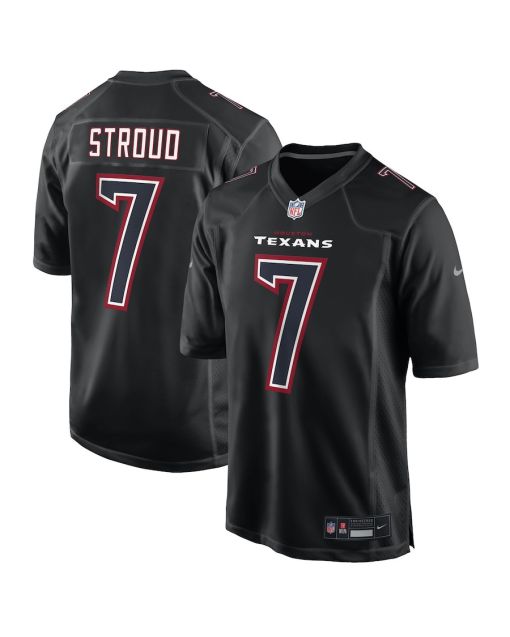 C.J. Stroud 7 Houston Texans Fashion Game Men Jersey – Black
