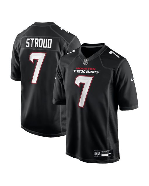 C.J. Stroud 7 Houston Texans Fashion Men Jersey – Carbon Black