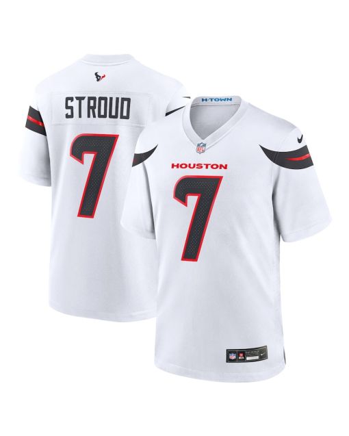 C.J. Stroud 7 Houston Texans Game Jersey – Men, White