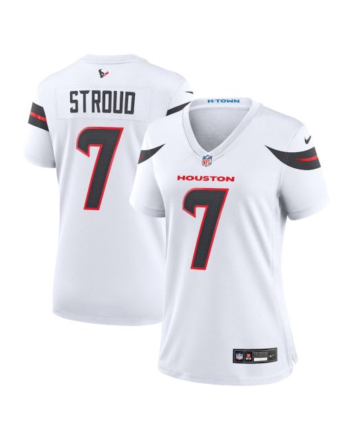 C.J. Stroud 7 Houston Texans Women Game Jersey – White