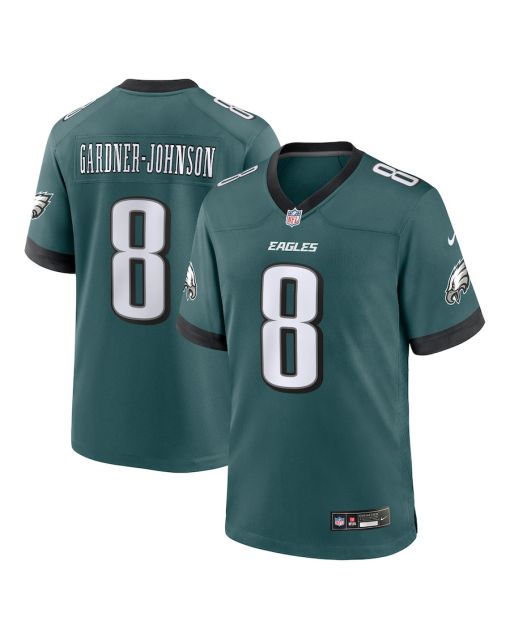 Chauncey Gardner-Johnson 8 Philadelphia Eagles Game Men Jersey – Midnight Green