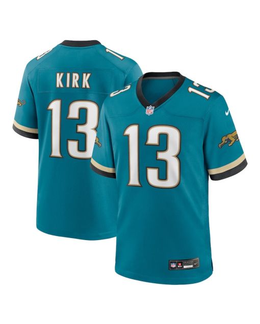 Christian Kirk 13 Jacksonville Jaguars Prowler Throwback Player Game Men Jersey – Teal