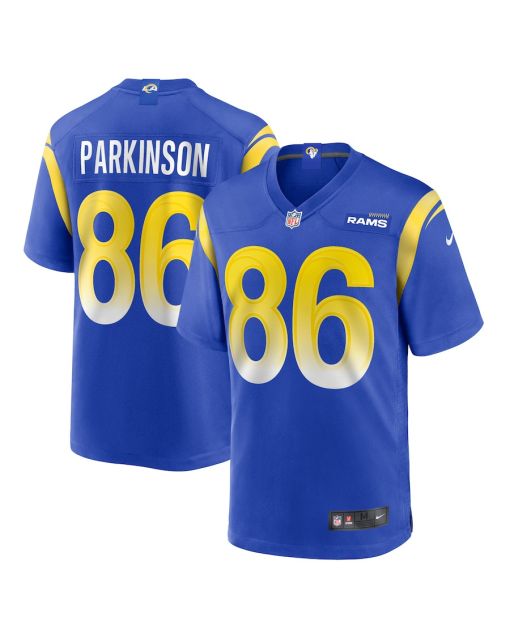 Colby Parkinson 86 Los Angeles Rams Game Men Jersey – Royal