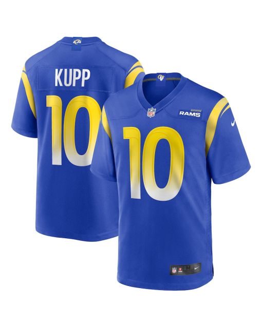 Cooper Kupp 10 Los Angeles Rams Men Game Jersey – Royal