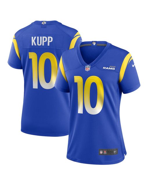 Cooper Kupp 10 Los Angeles Rams Women Jersey – Royal