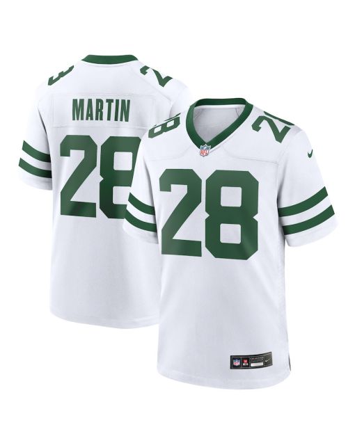 Curtis Martin 28 New York Jets Game Jersey Retired Player – Men White
