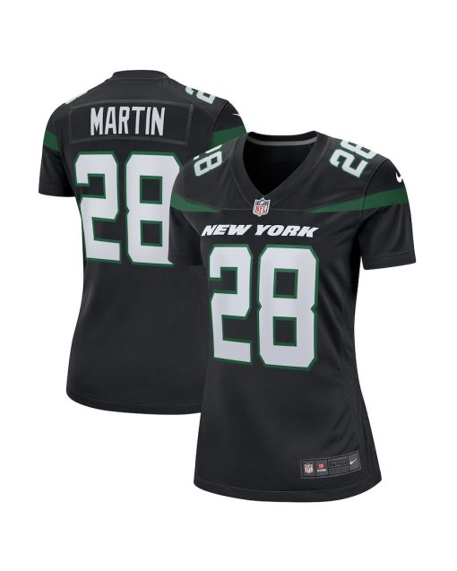 Curtis Martin 28 New York Jets Women Retired Jersey – Black