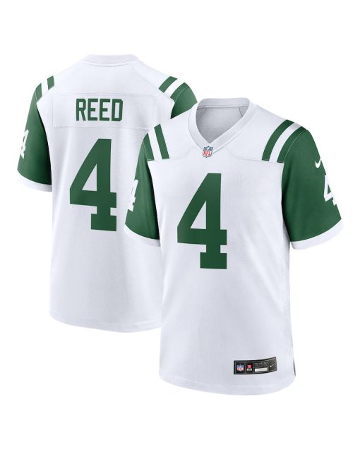 D.J. Reed 4 New York Jets Classic Alternate Game Men Jersey – White