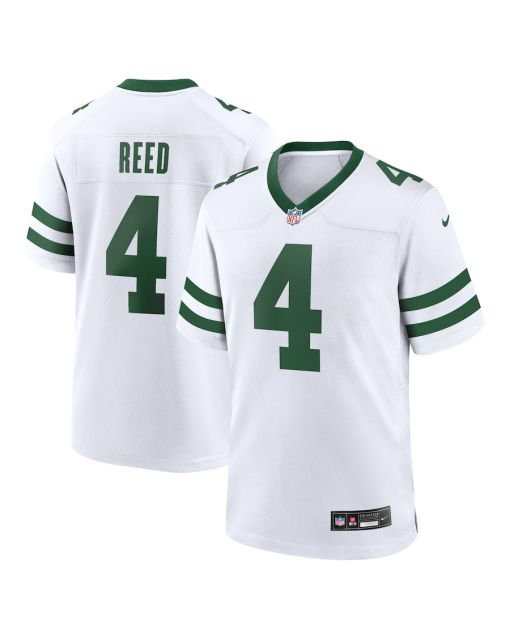 D.J. Reed 4 New York Jets Game Jersey – Men, Legacy White
