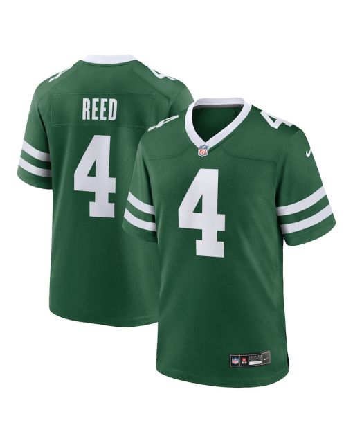 D.J. Reed 4 New York Jets Game Men Jersey – Legacy Green