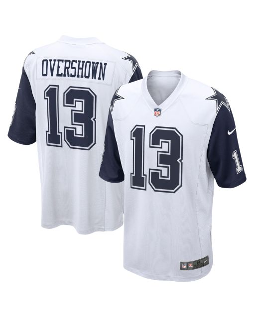 Dallas Cowboys DeMarvion Overshown White Game Jersey