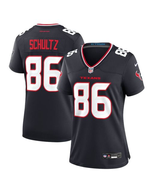 Dalton Schultz 86 Houston Texans Women’s Team Game Jersey – Navy