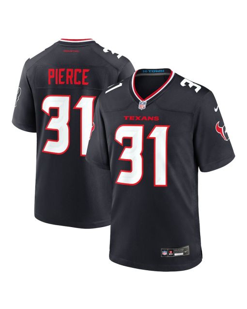 Dameon Pierce 31 Houston Texans Game Jersey – Men, Navy