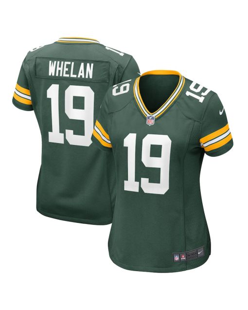 Daniel Whelan 19 Green Bay Packers Women’s Game Jersey – Green
