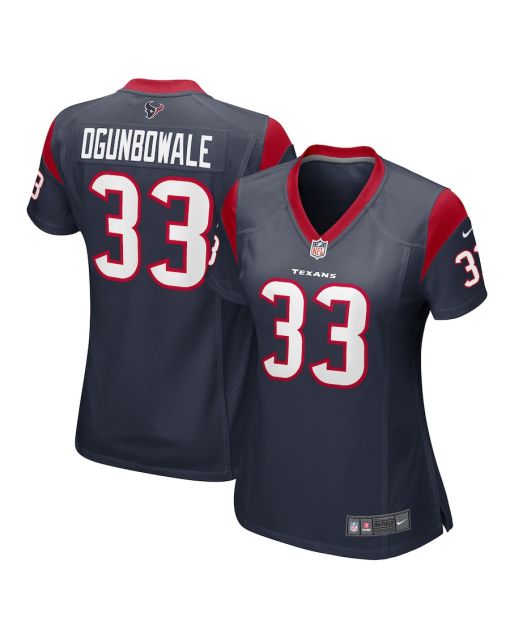 Dare Ogunbowale 33 Houston Texans Women’s Game Player Jersey – Navy