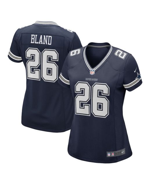 DaRon Bland 26 Dallas Cowboys Women Game Jersey – Navy