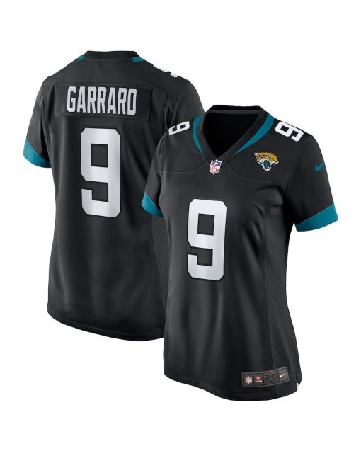 David Garrard 9 Jacksonville Jaguars Women Game Retired Jersey – Black