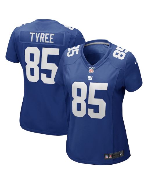 David Tyree 85 New York Giants Women Game Retired Jersey – Royal