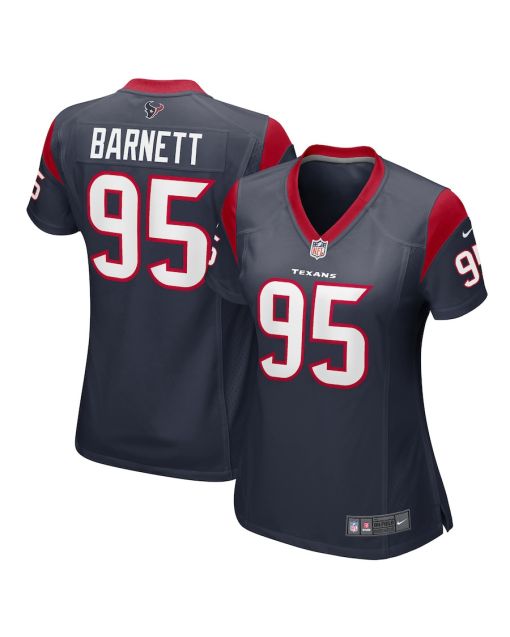 Derek Barnett 95 Houston Texans Women Game Jersey – Navy
