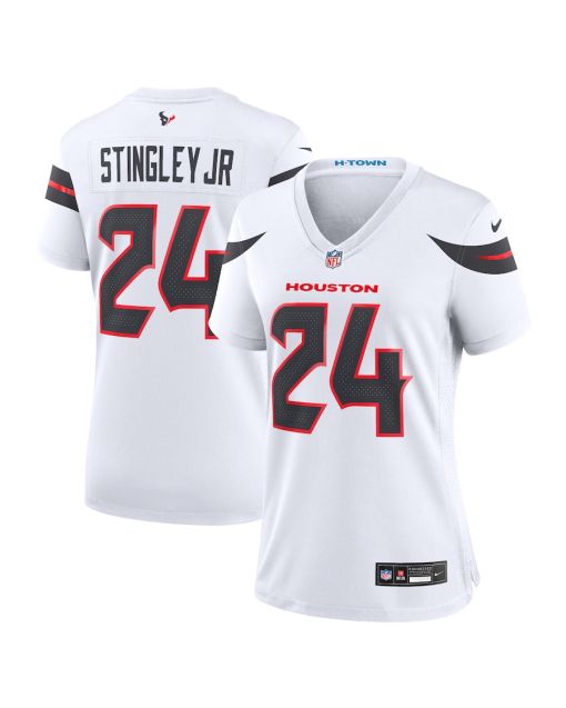 Derek Stingley Jr. 24 Houston Texans Women Game Jersey – White
