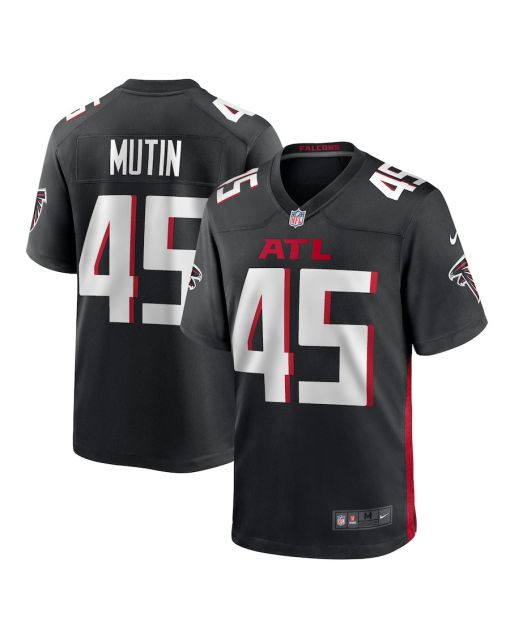 Donavan Mutin 45 Atlanta Falcons Game Men Jersey – Black