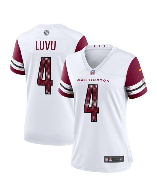 Frankie Luvu 4 Washington Commanders Women’s Game Jersey – White