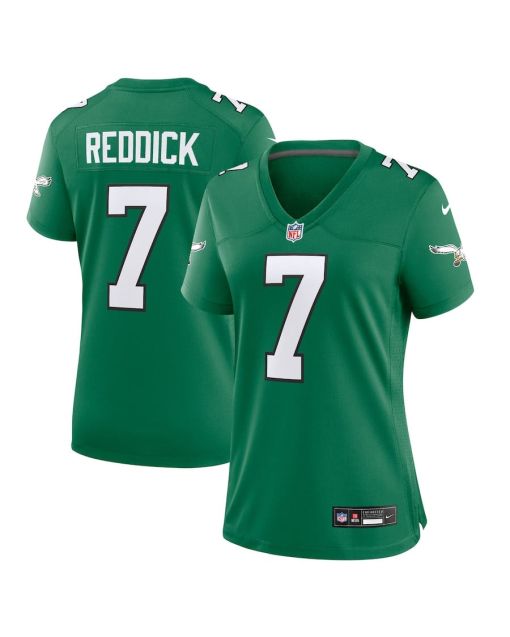 Haason Reddick 7 Philadelphia Eagles Women Alternate Game Jersey – Kelly Green