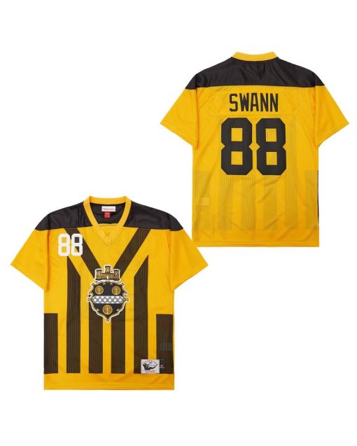 Hines Ward 86 Pittsburgh Steelers Retro Throwback Legacy Men Jersey – Black/Yellow