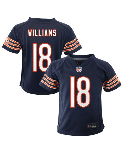 Infant Chicago Bears Caleb Williams Navy Team Player Game Jersey