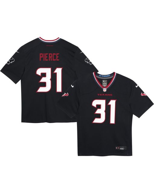 Infant Houston Texans Dameon Pierce Navy Game Jersey